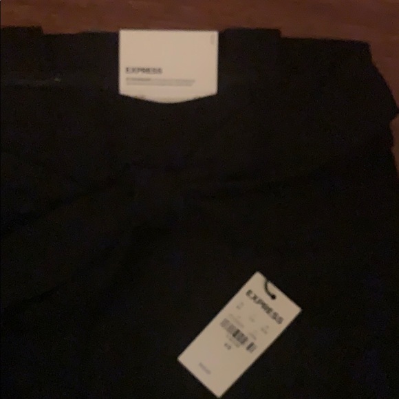 Express high waisted sash ankle pants sz 4 short - Picture 6 of 6